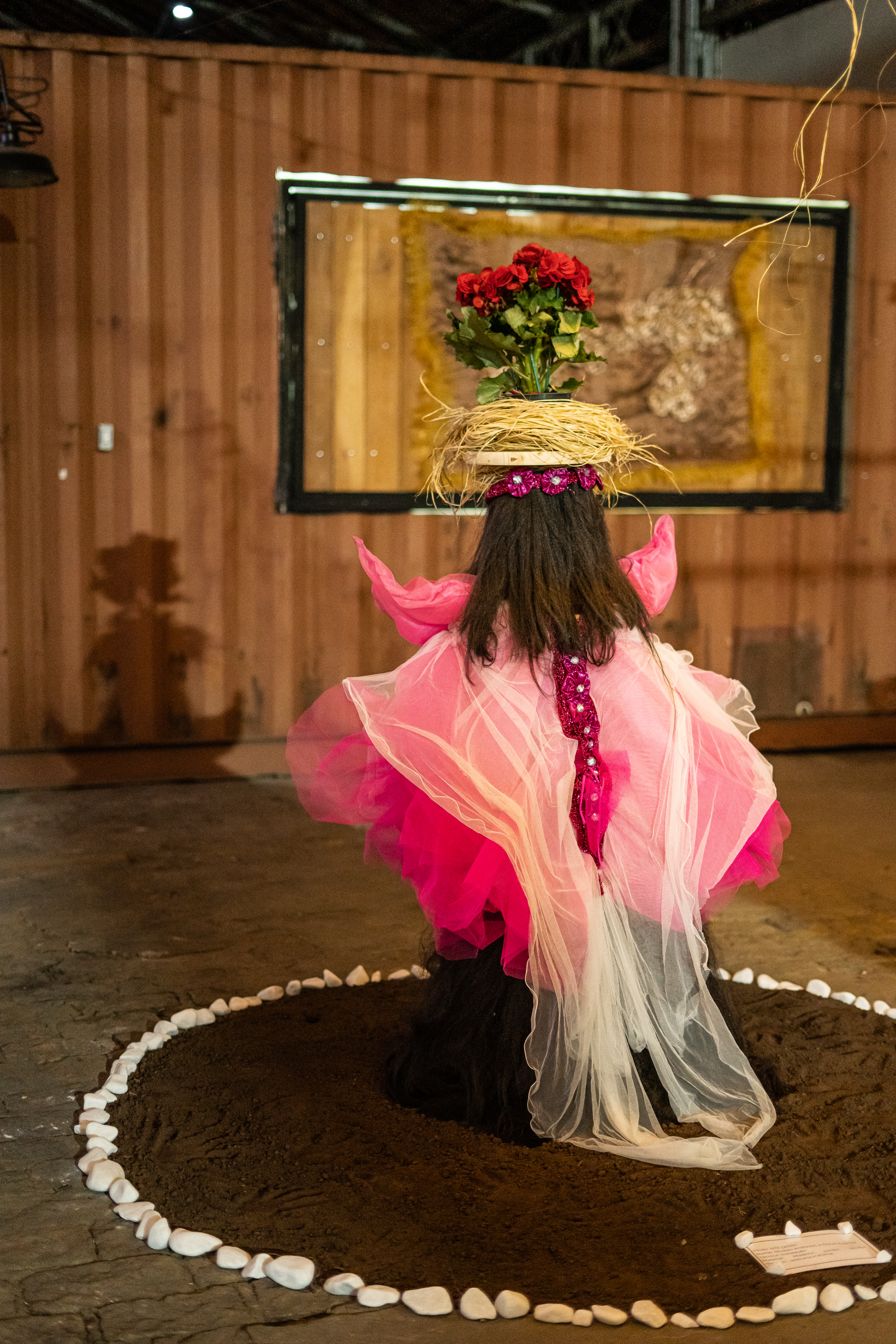 Obra da exposição Espiralando a Existência 1